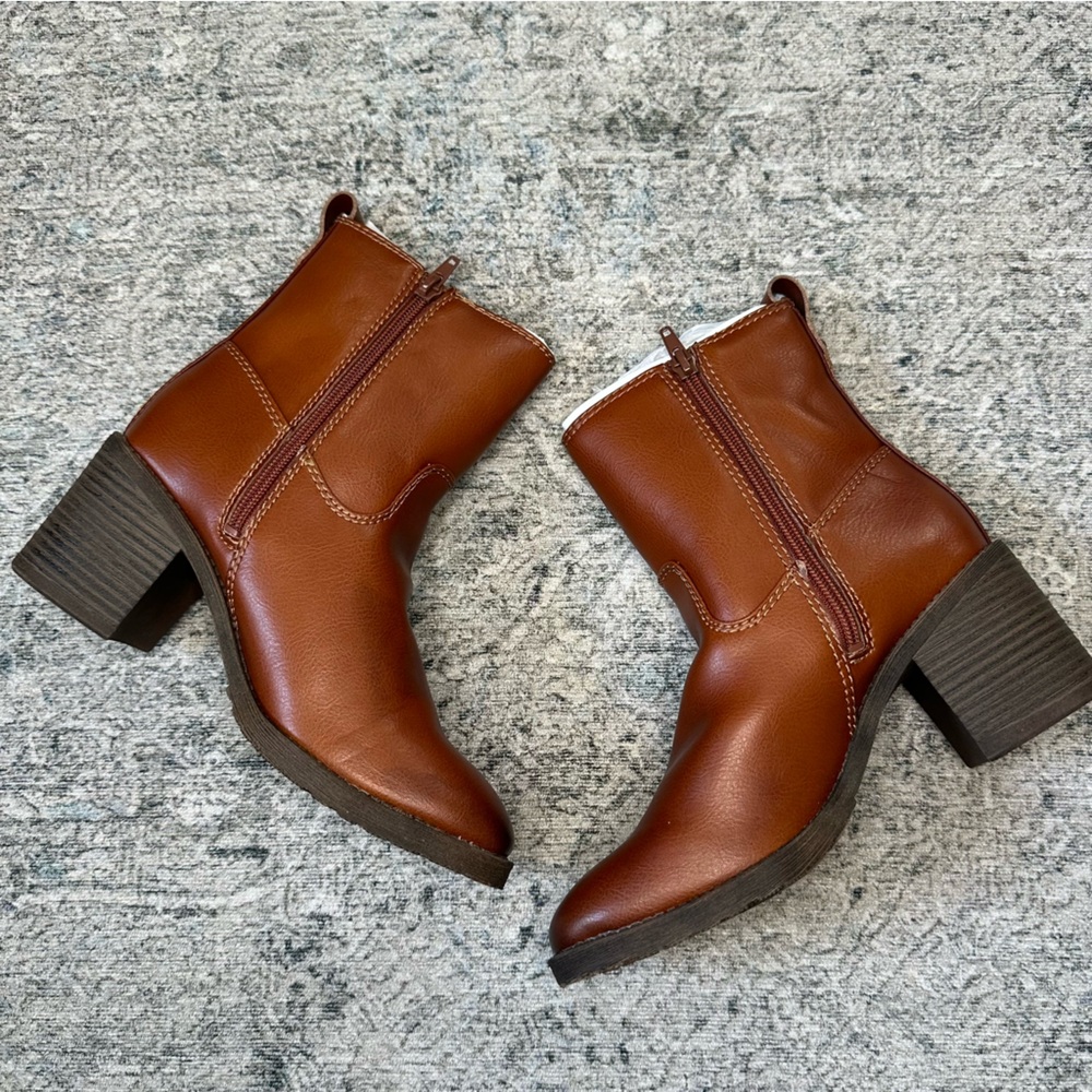 🆕 Zodiac Claret Bootie Size 6.5 - Picture 2 of 5